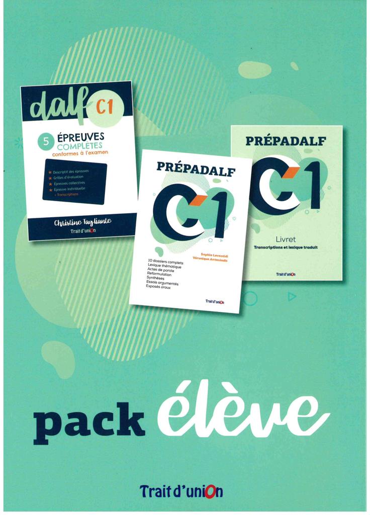PREPADALF C1 NOUVEAU PACK 1