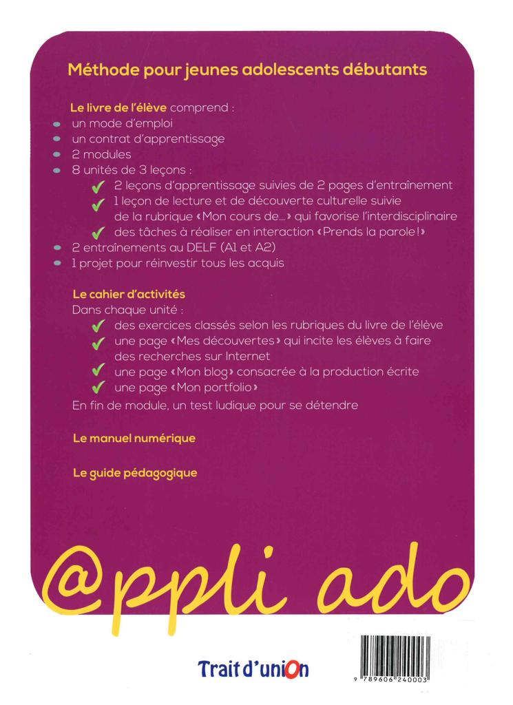APPLI ADO 2 CAHIER 2