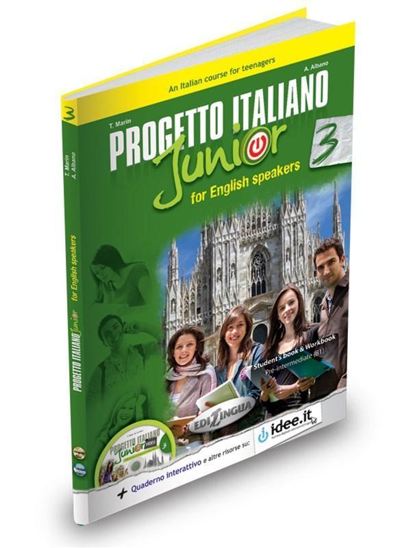 PROGETTO ITALIANO JUNIOR 3 FOR ENGLISH SPEAKERS STUDENTE ED ESERCIZI 1