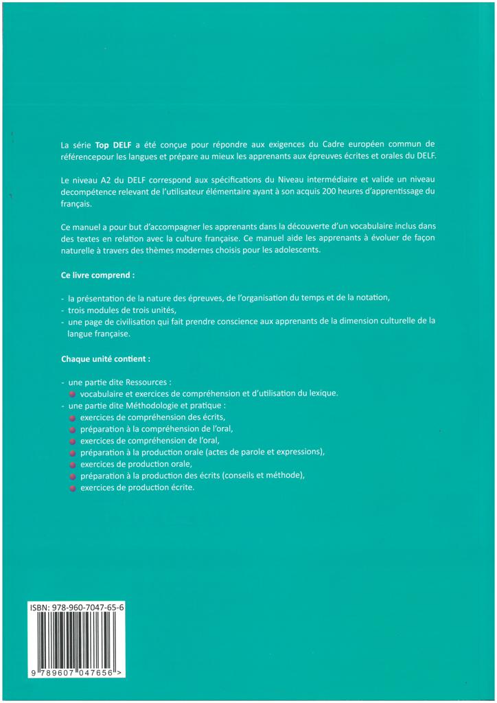 TOP DELF A2 ECRIT & ORAL LIVRE D ELEVE(+CD) 1