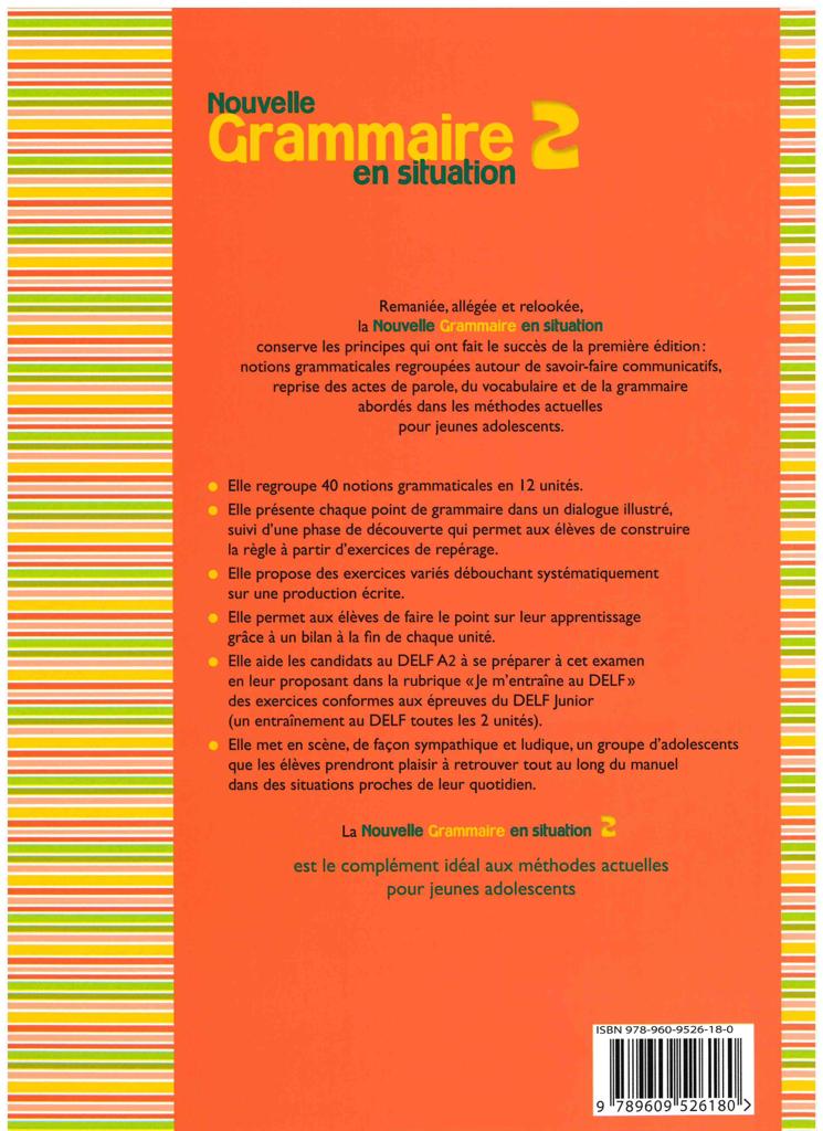 NOUVELLE GRAMMAIRE EN SITUATION 2 2