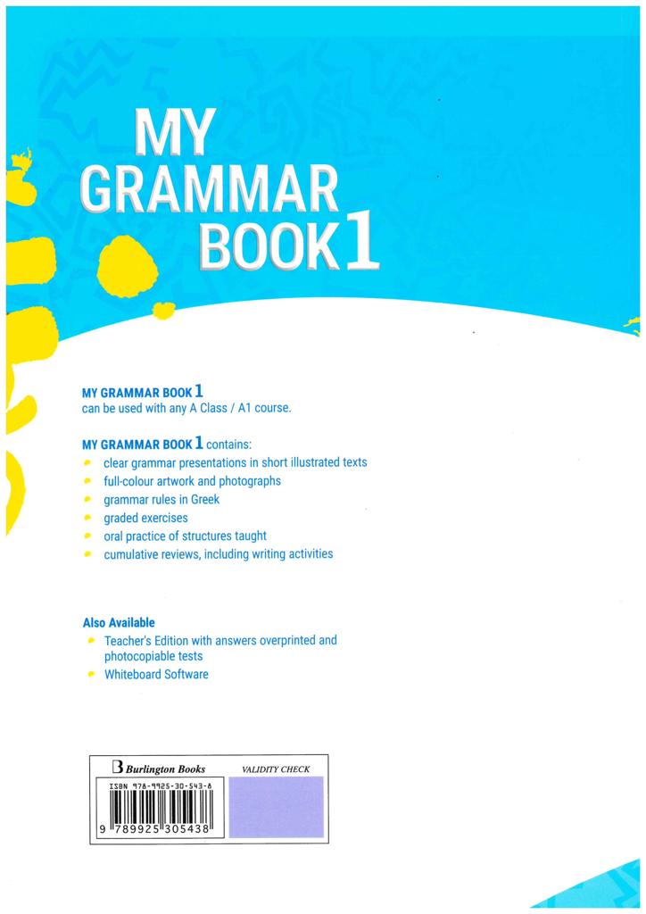 MY GRAMMAR BOOK 1 STUDENT'S BOOK 2