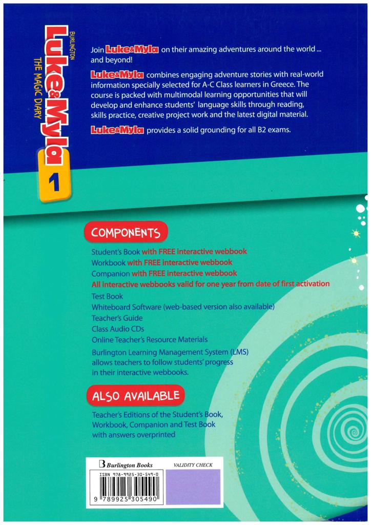 LUKE & MYLA 1 STUDENT'S BOOK 2