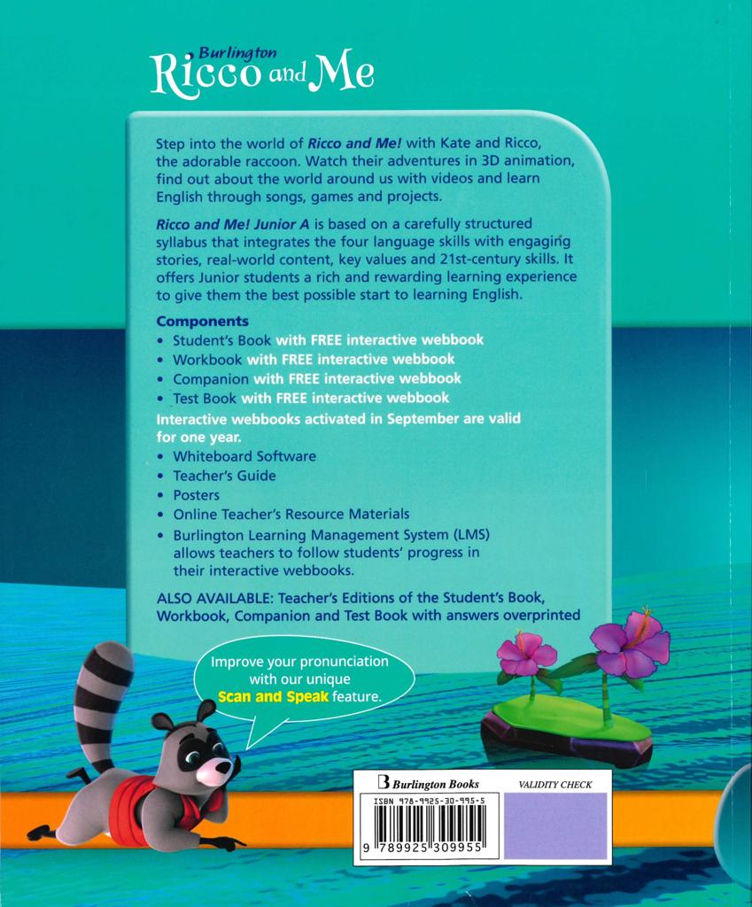 RICCO AND ME JUNIOR A STUDENT'S BOOK 1