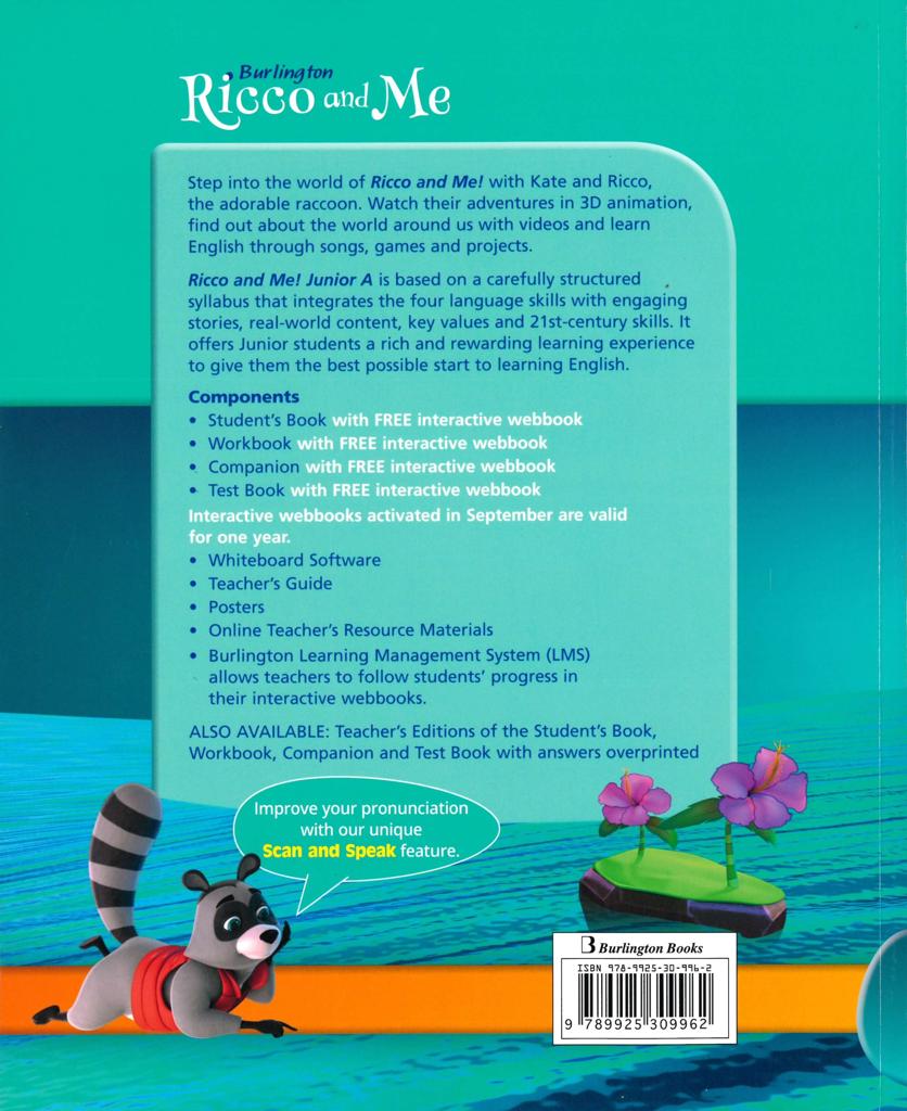 RICCO AND ME JUNIOR A TEACHER'S BOOK 1