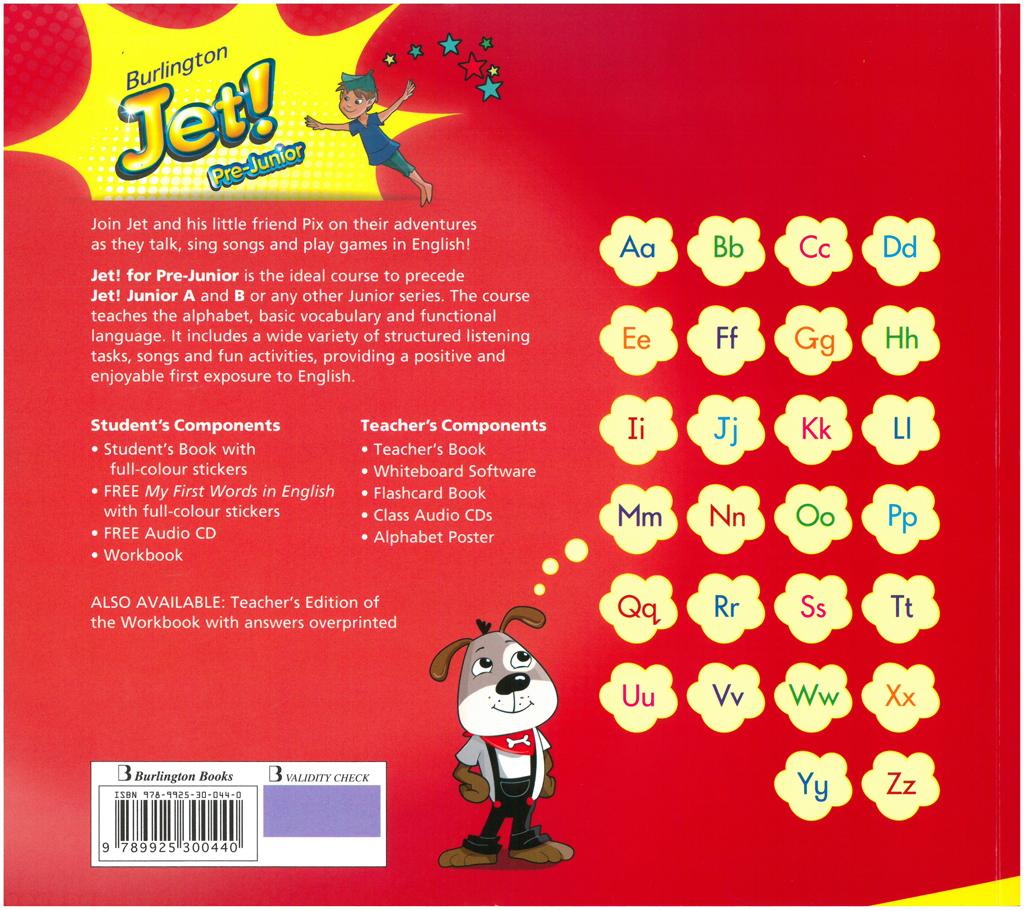 BURLINGTON JET!  PRE-JUNIOR STUDENT'S BOOK (+FIRST WORDS) 2