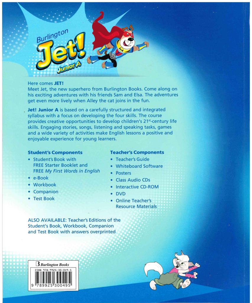 BURLINGTON JET! JUNIOR A TEACHER'S BOOK ΒΙΒΛΙΟ ΚΑΘΗΓΗΤΗ 2