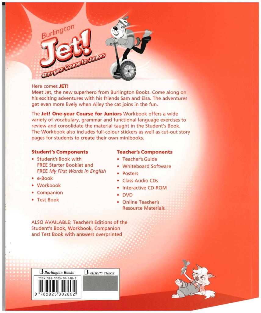 BURLINGTON JET! JUNIOR ONE YEAR COURSE WORKBOOK 2