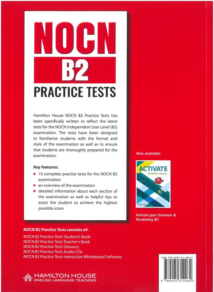 NOCN B2 PRACTICE TESTS - 10 PRACTICE TESTS (+GLOSSARY) 2