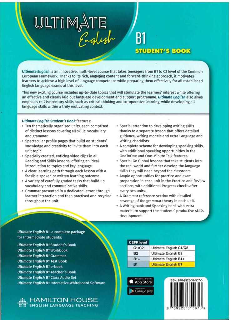 ULTIMATE ENGLISH B1 STUDENT'S BOOK 2