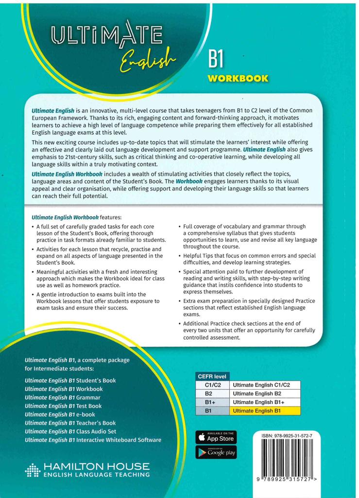 ULTIMATE ENGLISH B1 WORKBOOK 2