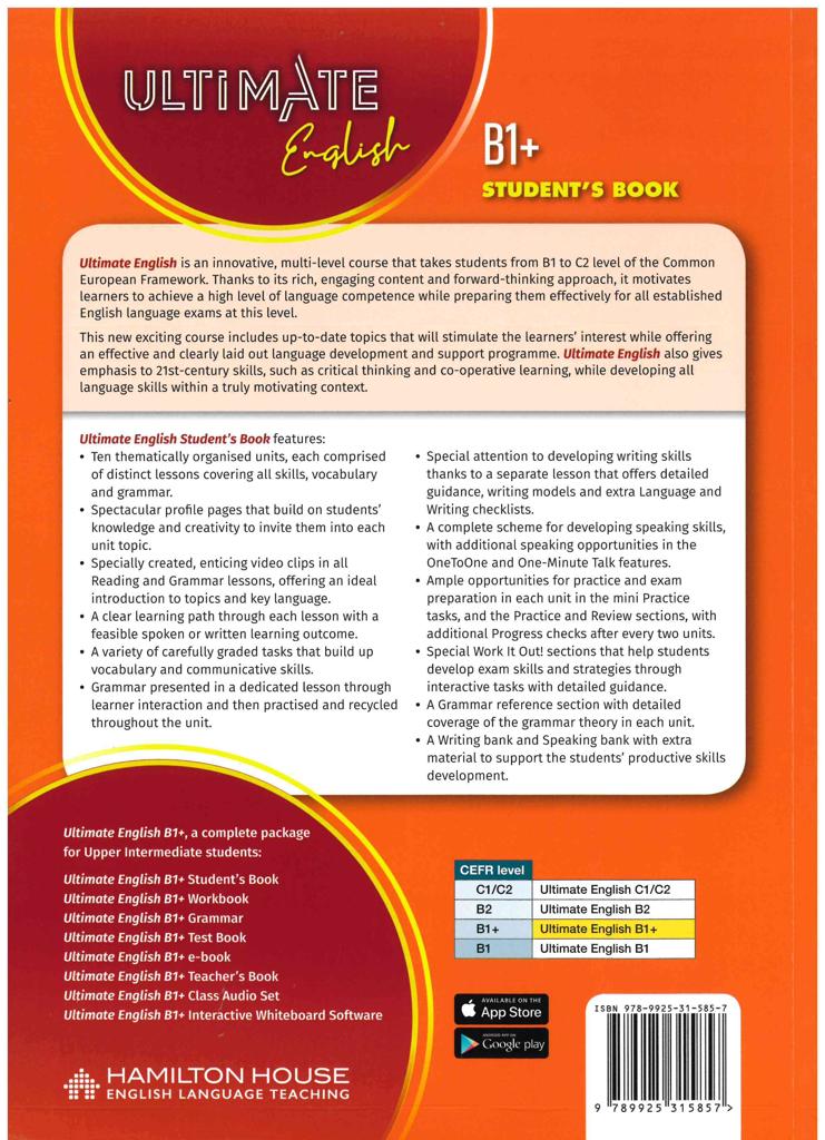 ULTIMATE ENGLISH B1+ STUDENT'S BOOK 2