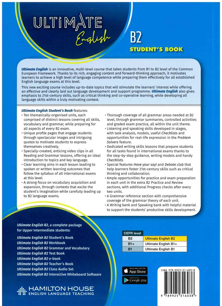 ULTIMATE ENGLISH B2 STUDENT'S BOOK 2