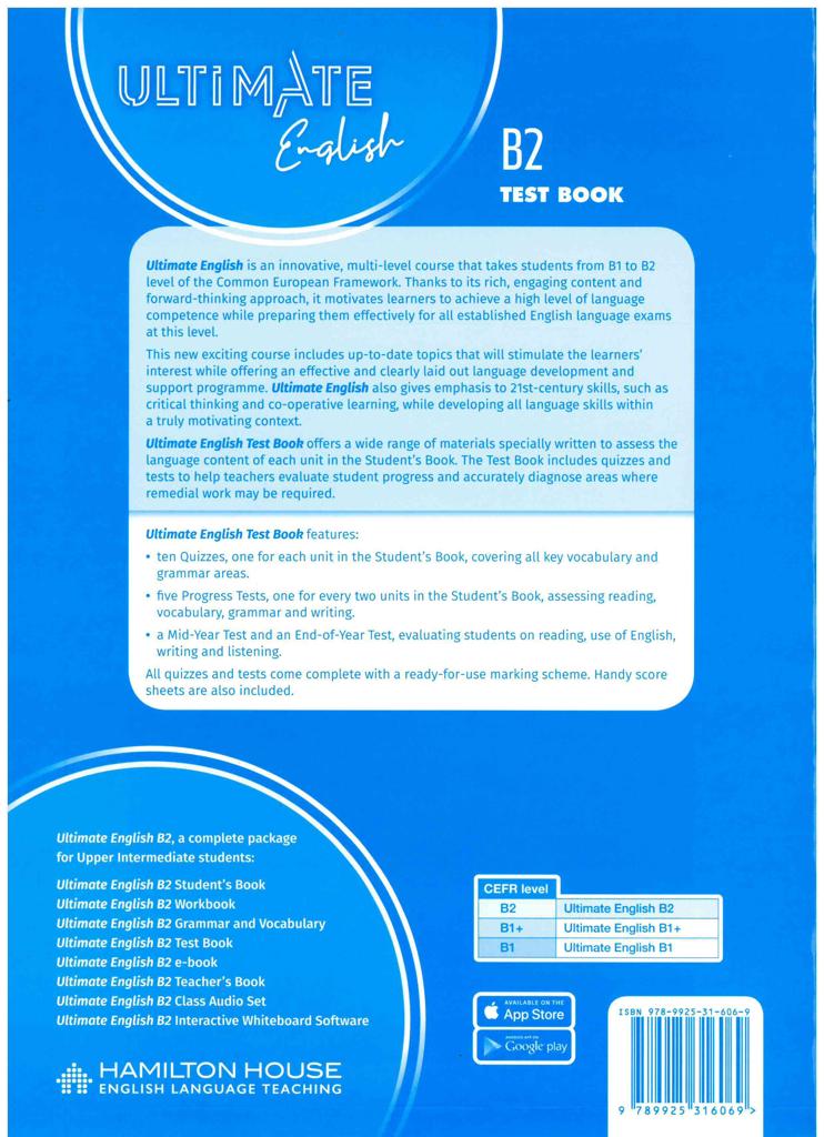ULTIMATE ENGLISH B2 TEST 2