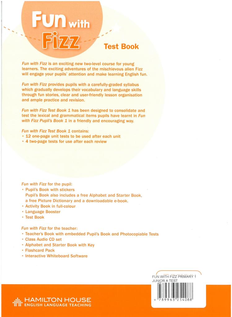 FUN WITH FIZZ PRIMARY 1 JUNIOR A TEST 2