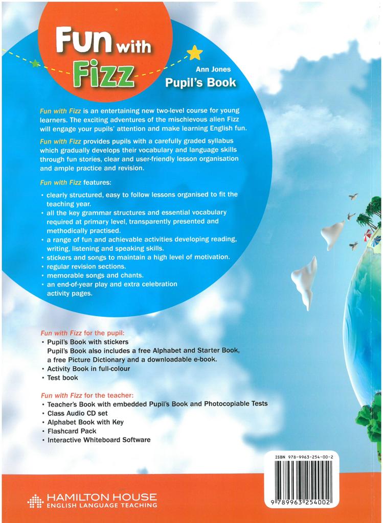FUN WITH FIZZ PRIMARY 1 JUNIOR A STUDENT'S BOOK (+ALPHABET & STARTER BOOK) 2