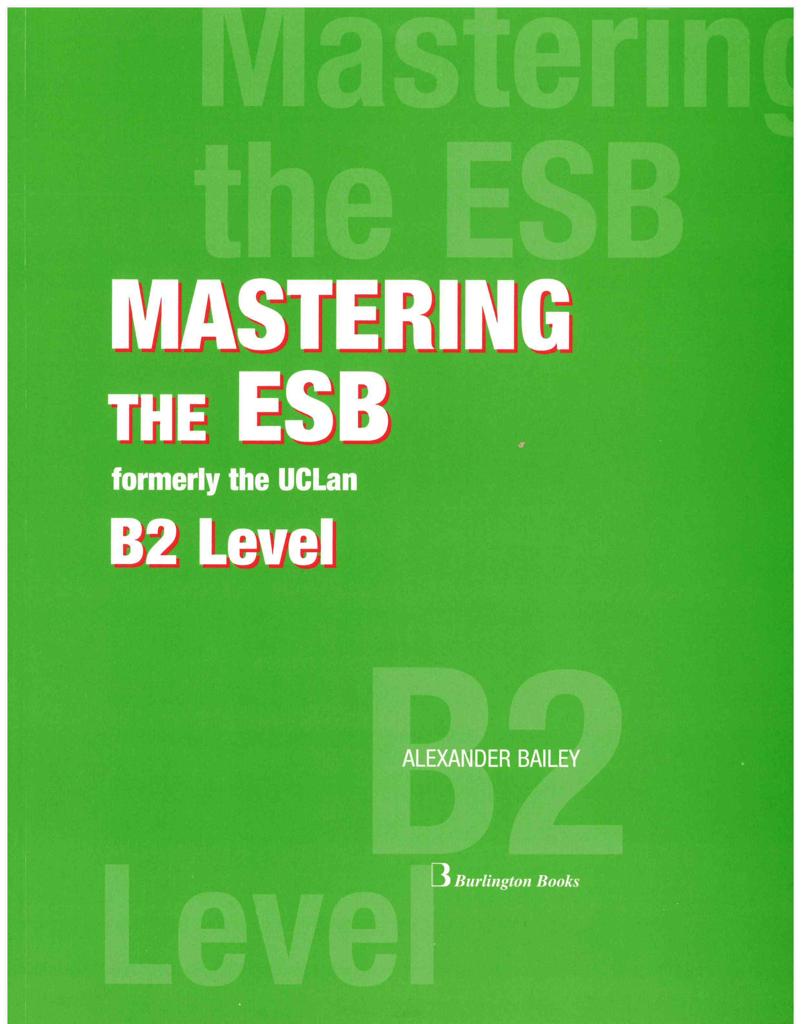 MASTERING THE ESB STUDENT'S BOOK 2017 1