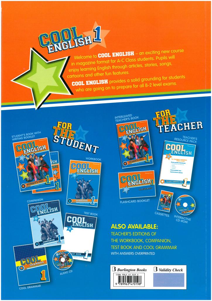 COOL ENGLISH 1 STUDENT'S BOOK 2