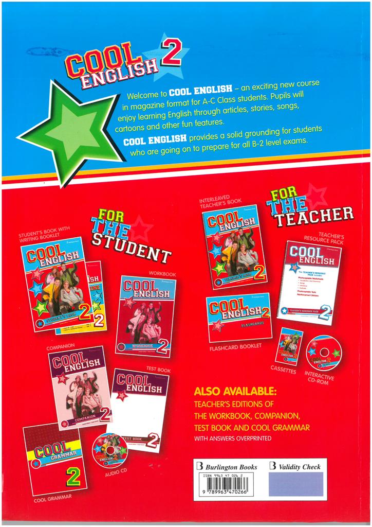 COOL ENGLISH 2 STUDENT'S BOOK 2