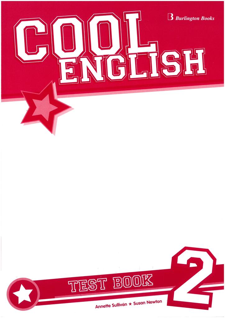 COOL ENGLISH 2 TEST BOOK 1