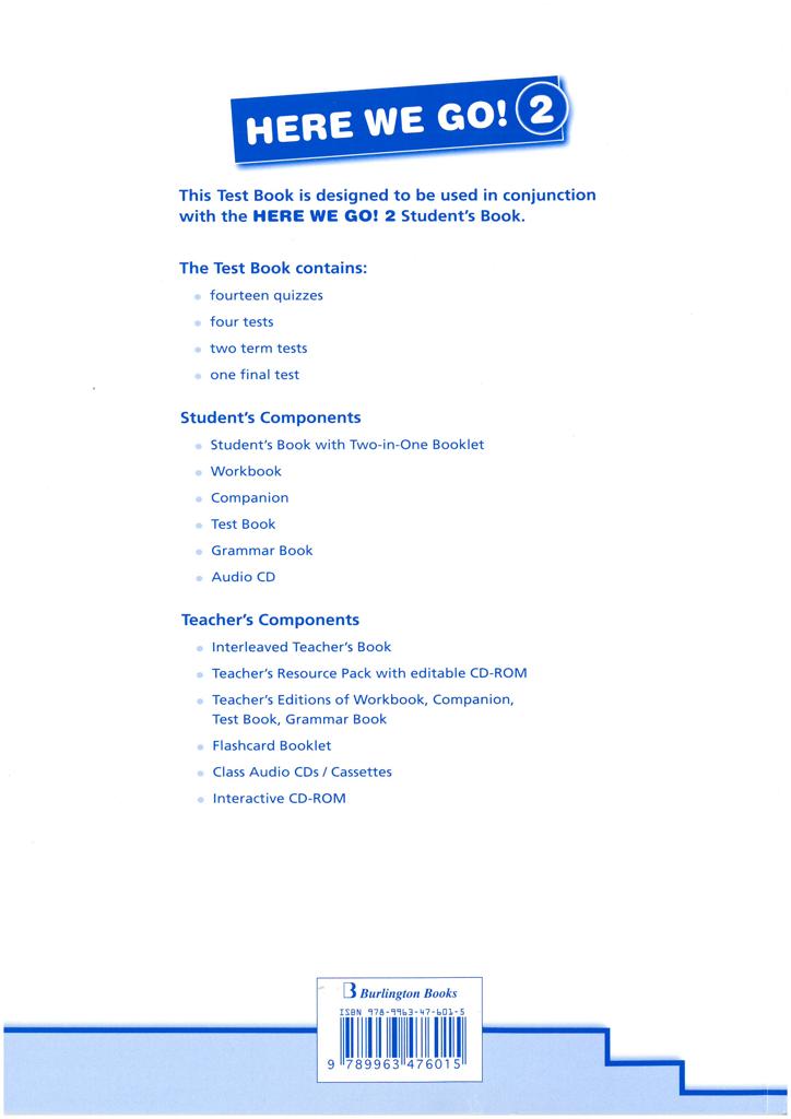 HERE WE GO 2 TEST BOOK 2