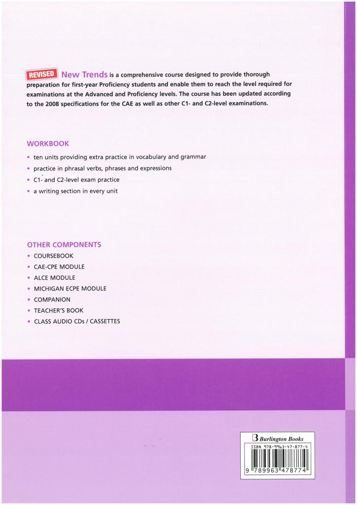 NEW TRENDS PROFICIENCY WORKBOOK REVISED 2