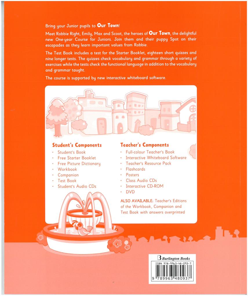 OUR TOWN ONE-YEAR COURSE FOR JUNIORS TEST BOOK 2