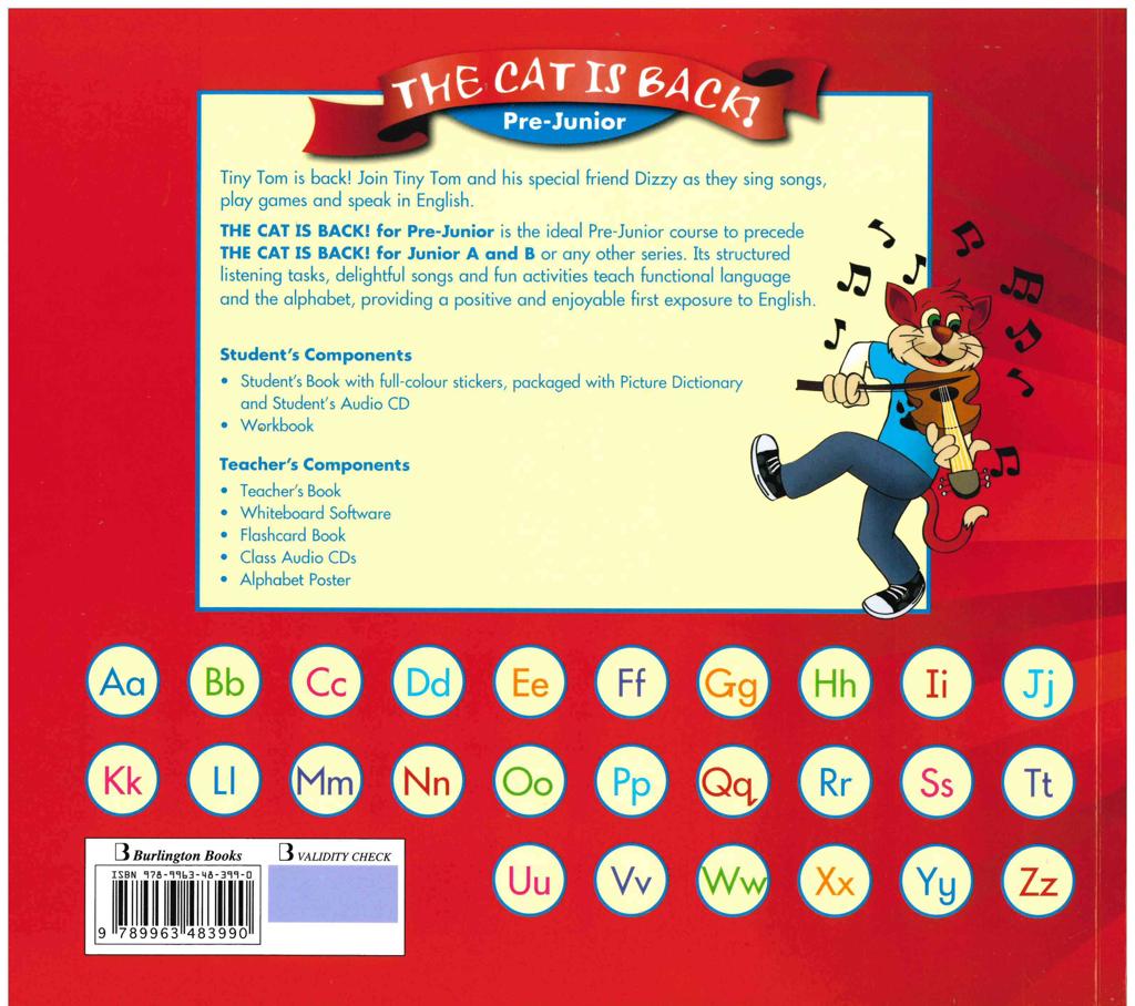 THE CAT IS BACK! PRE-JUNIOR STUDENT'S (BK+CD) 2