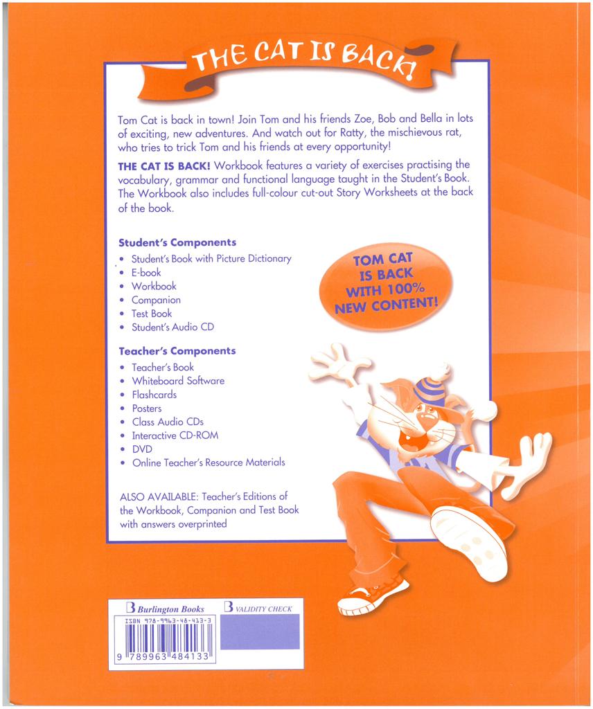 THE CAT IS BACK! JUNIOR B WORKBOOK 2