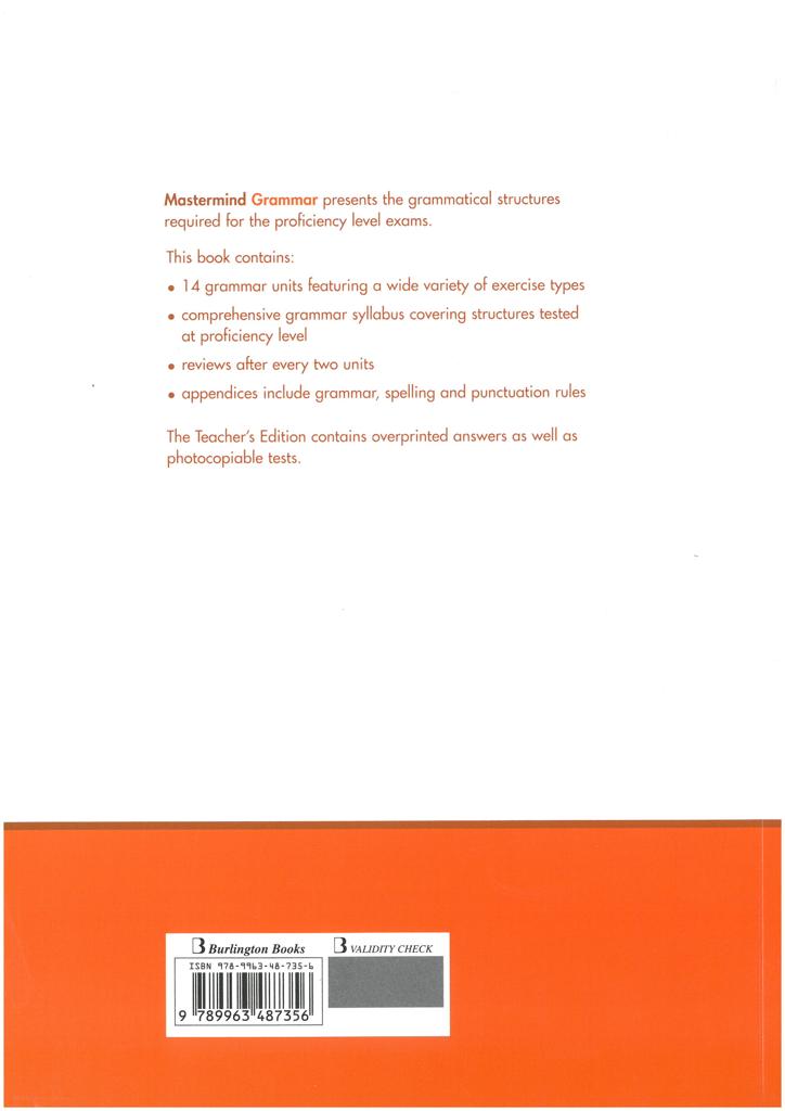 MASTERMIND GRAMMAR STUDENT'S BOOK 2