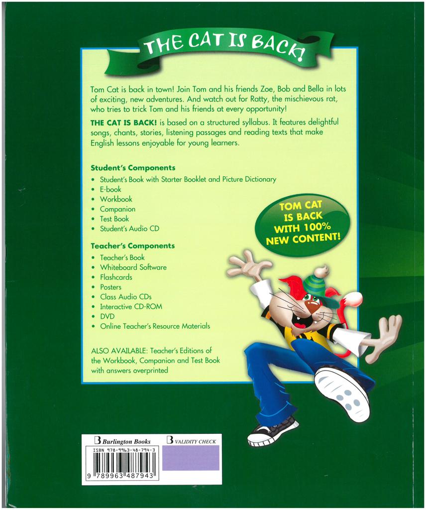 THE CAT IS BACK! ONE YEAR COURSE FOR JUNIORS STUDENT'S BOOK 2