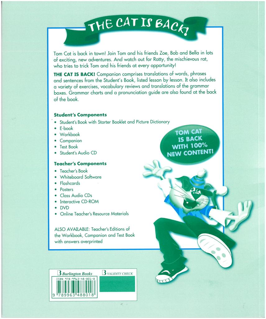 THE CAT IS BACK! ONE YEAR COURSE FOR JUNIORS COMPANION 2