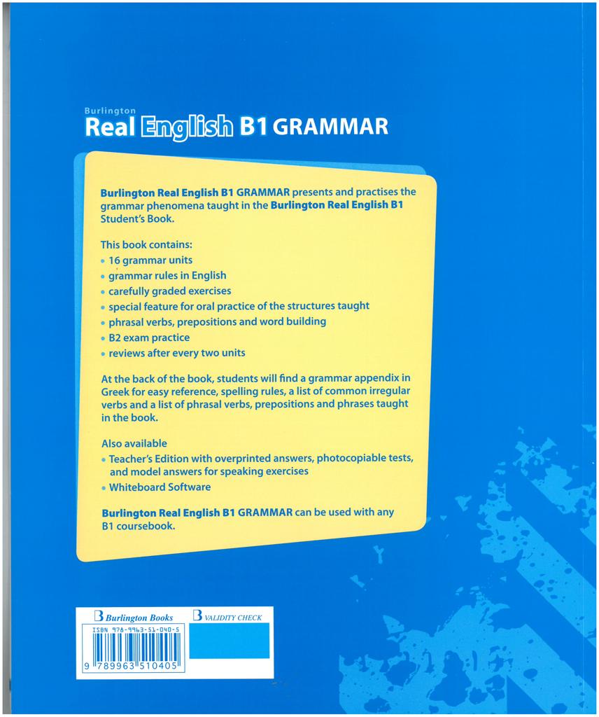 REAL ENGLISH B1 GRAMMAR 2