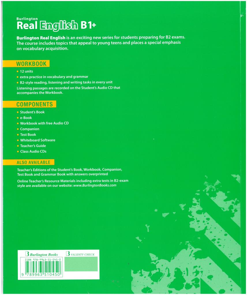 REAL ENGLISH B1+ WORKBOOK (+CD) 2