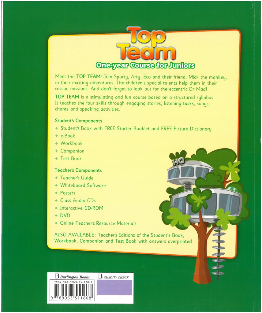 TOP TEAM ONE YEAR COURSE STUDENT'S BOOK 2