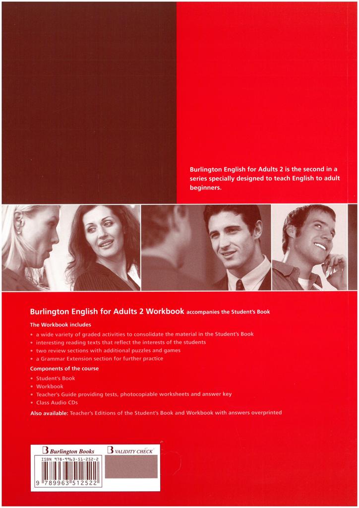 BURLINGTON ENGLISH FOR ADULTS 2 WORKBOOK 2