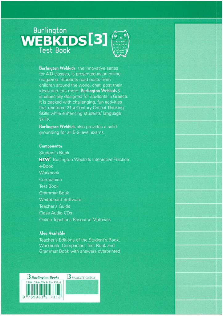 WEBKIDS 3 TEST BOOK 2