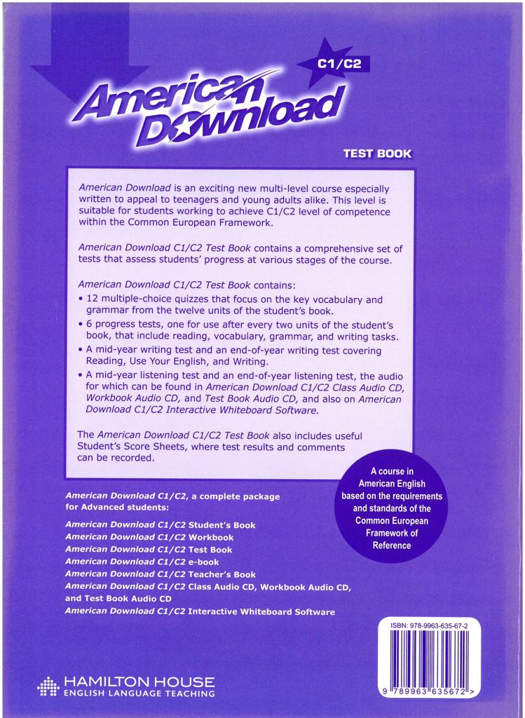 AMERICAN DOWNLOAD C1-C2 TEST BOOK 2