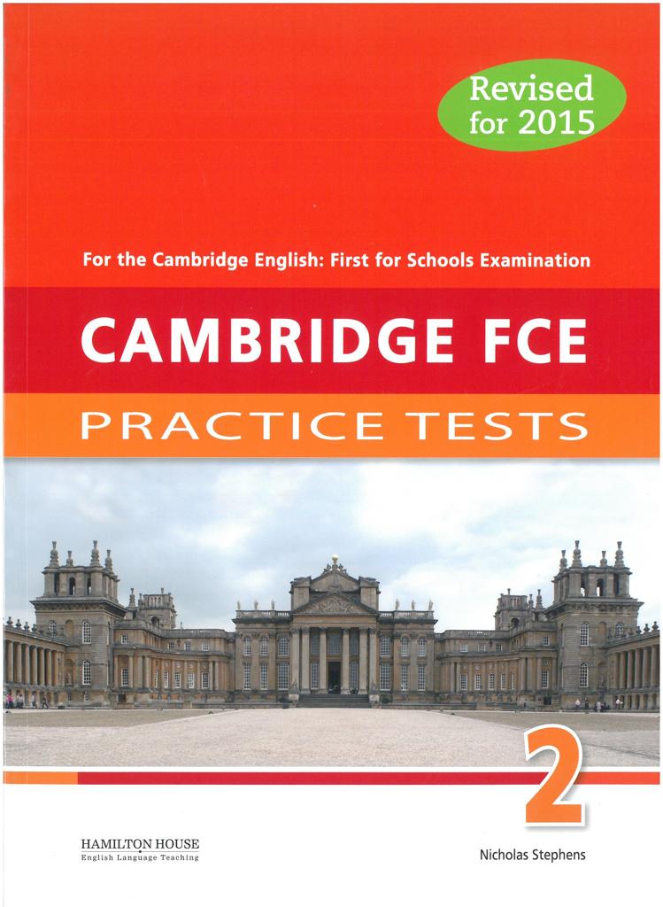 CAMBRIDGE FCE PRACTICE TESTS 2 STUDENT'S BOOK REVISED 2015 1