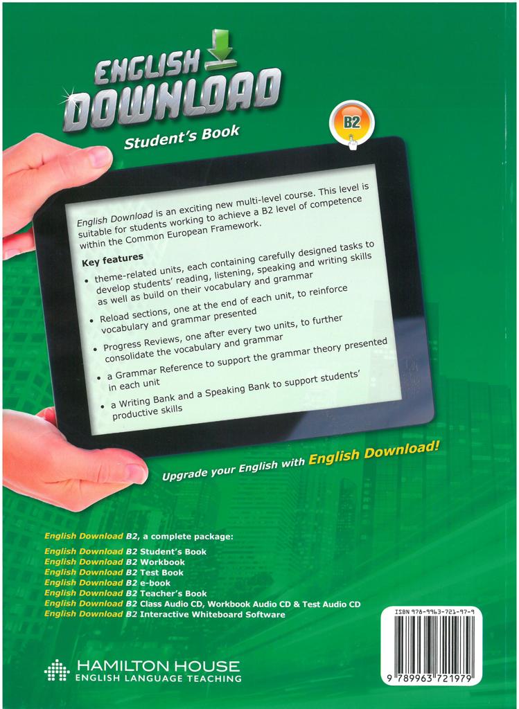 ENGLISH DOWNLOAD B2 STUDENT'S BOOK (+E-BOOK) 2