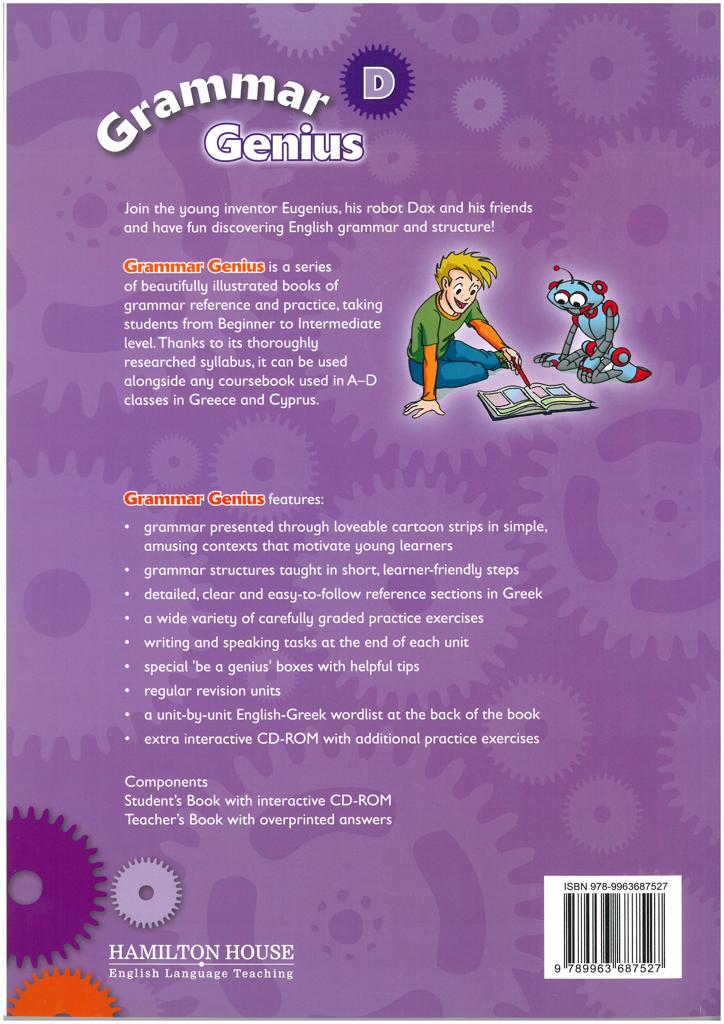 GRAMMAR GENIUS D STUDENT'S BOOK (+CD-ROM) 2