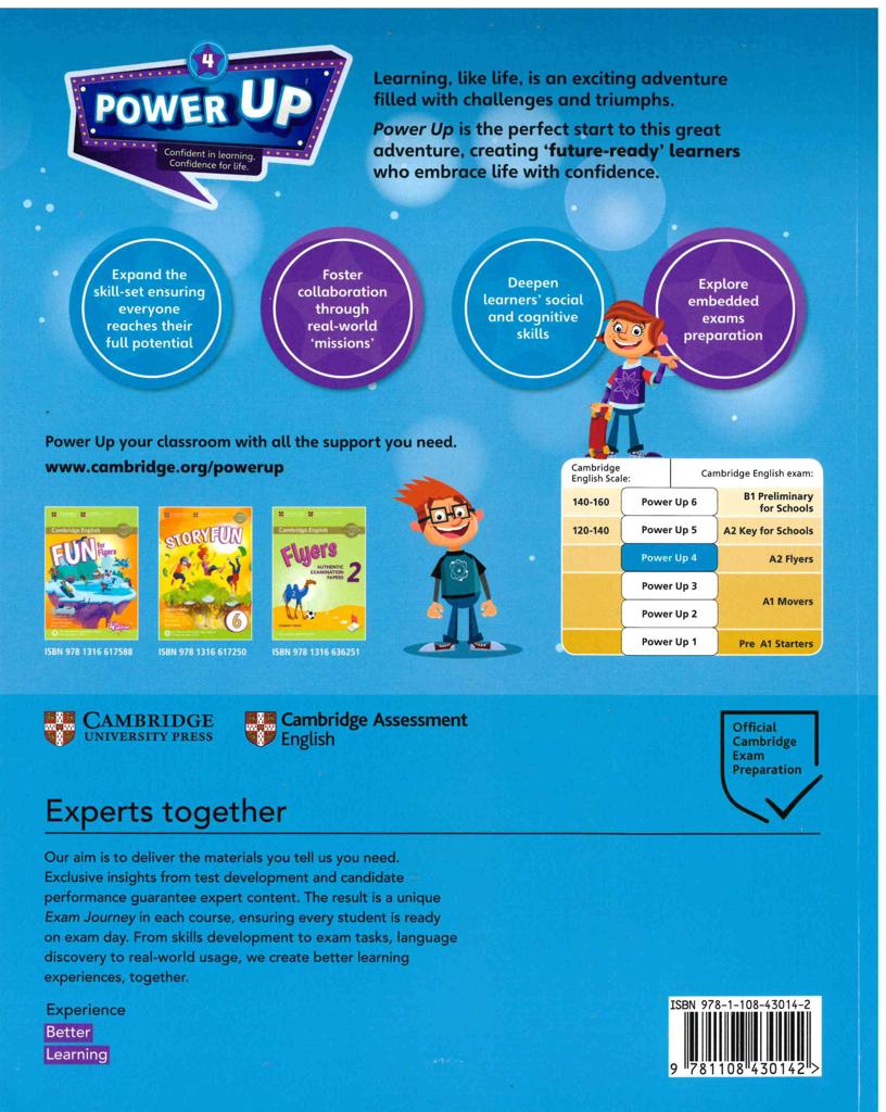 POWER UP 4 ACTIVITY BOOK (+ONLINE+BOOKLET) 2