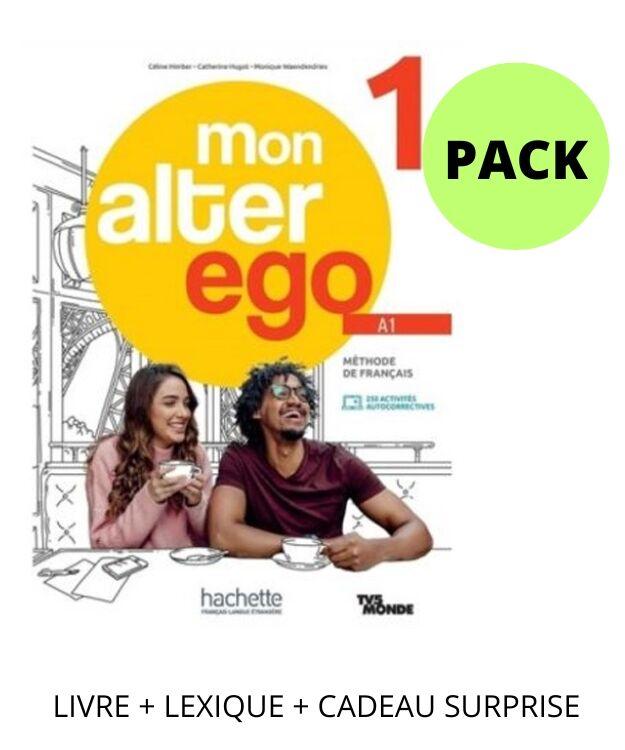 MON ALTER EGO 1 LIVRE D' ELEVE PACK (+LEXIQUE + TEST DELF+ CADEAU SUPRISE) 1