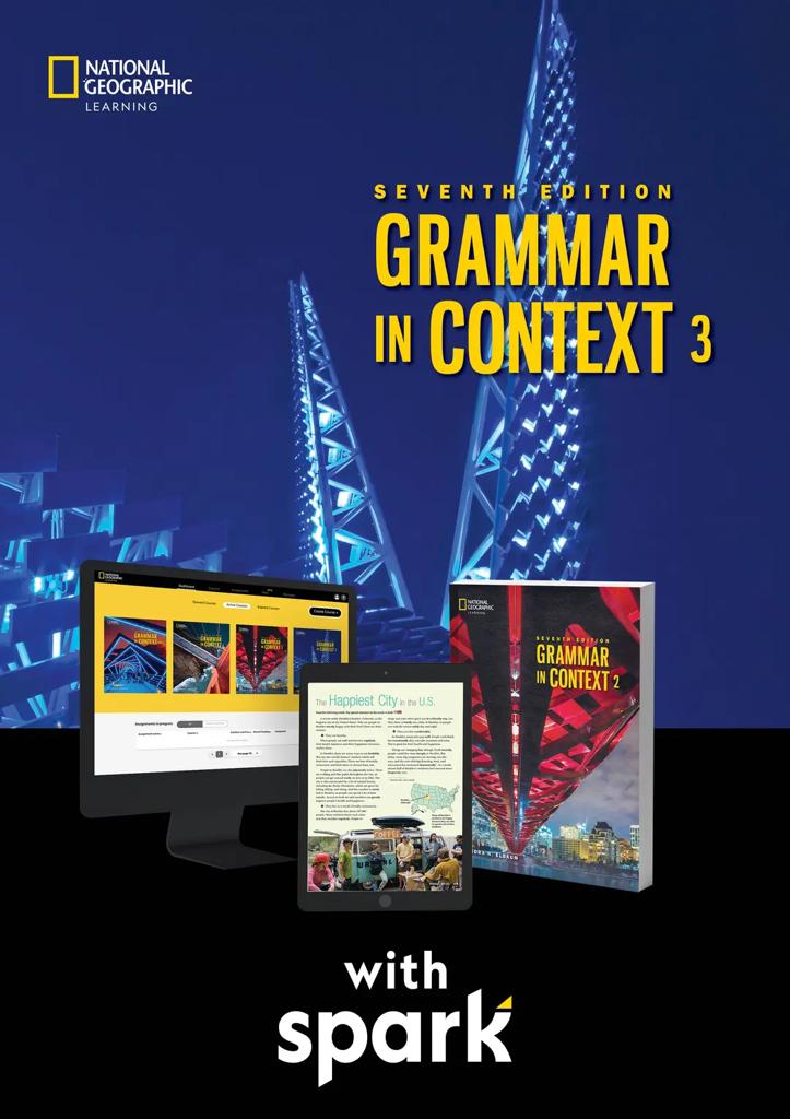 GRAMMAR IN CONTEXT 3 ( + SPARK) 7TH ED 1