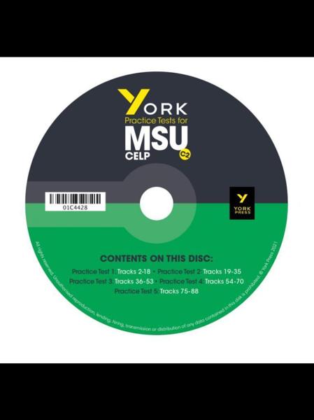 YORK PRACTICE TESTS FOR MSU C2 CD