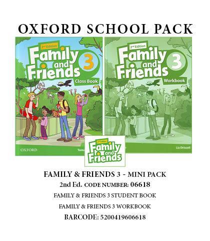 FAMILY AND FRIENDS 3 2ND ED MINI PACK - 06618