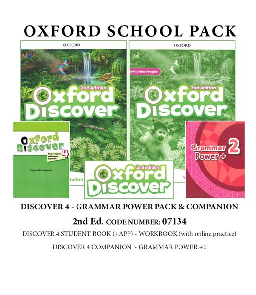 DISCOVER 4 (II ed) GRAMMAR POWER PACK (+COMPANION) -07134