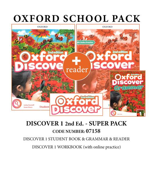 DISCOVER 1 (II ed) SUPER PACK -07158