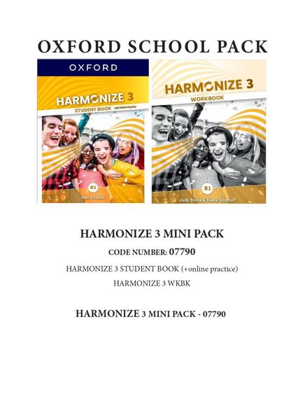 HARMONIZE 3 MINI PACK -07790