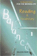 BALANCE 1 (READING & VOCABULARY) STUDENT'S BOOK